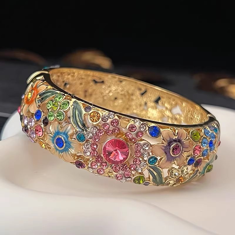 The Cloisonne Enamel Bracelet Antique-Style Jewelry