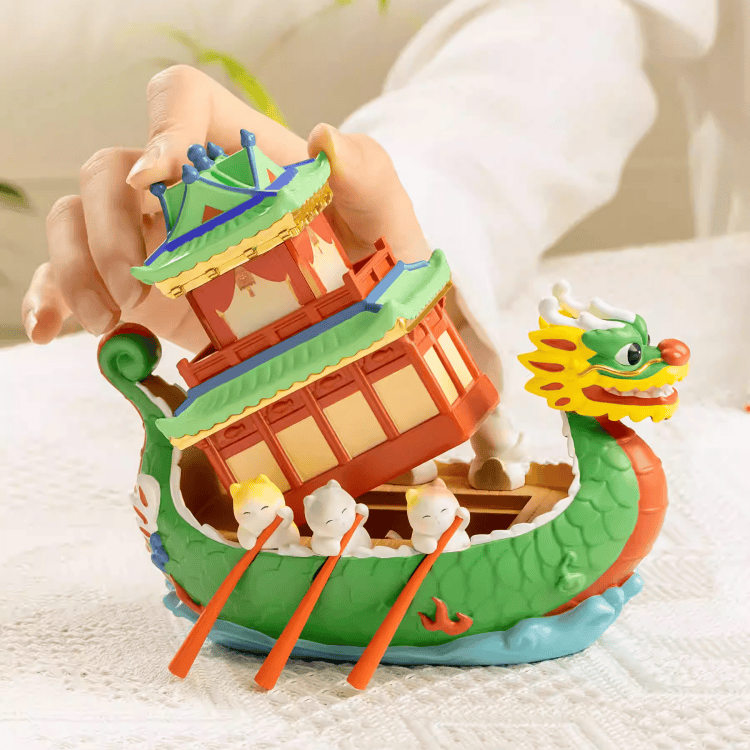 The Palace Museum Grand Dragon Boat Night Light Ornament