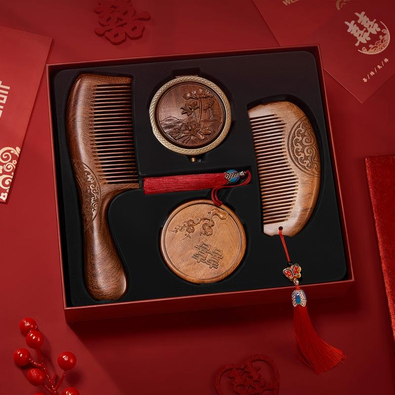 Shangxinle Forbidden City Mirror Comb Set