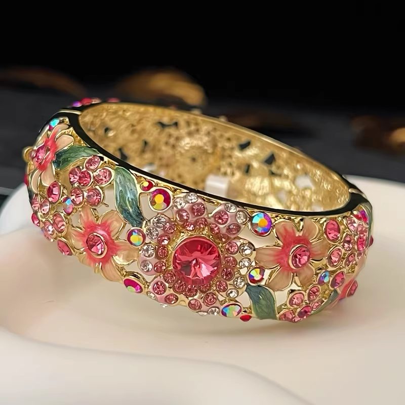 The Cloisonne Enamel Bracelet Antique-Style Jewelry