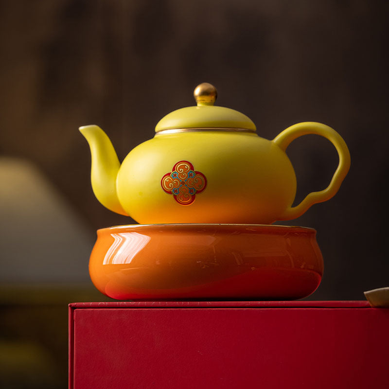 Shangxinle Forbidden City Blessings and Prosperity Portable Tea Set