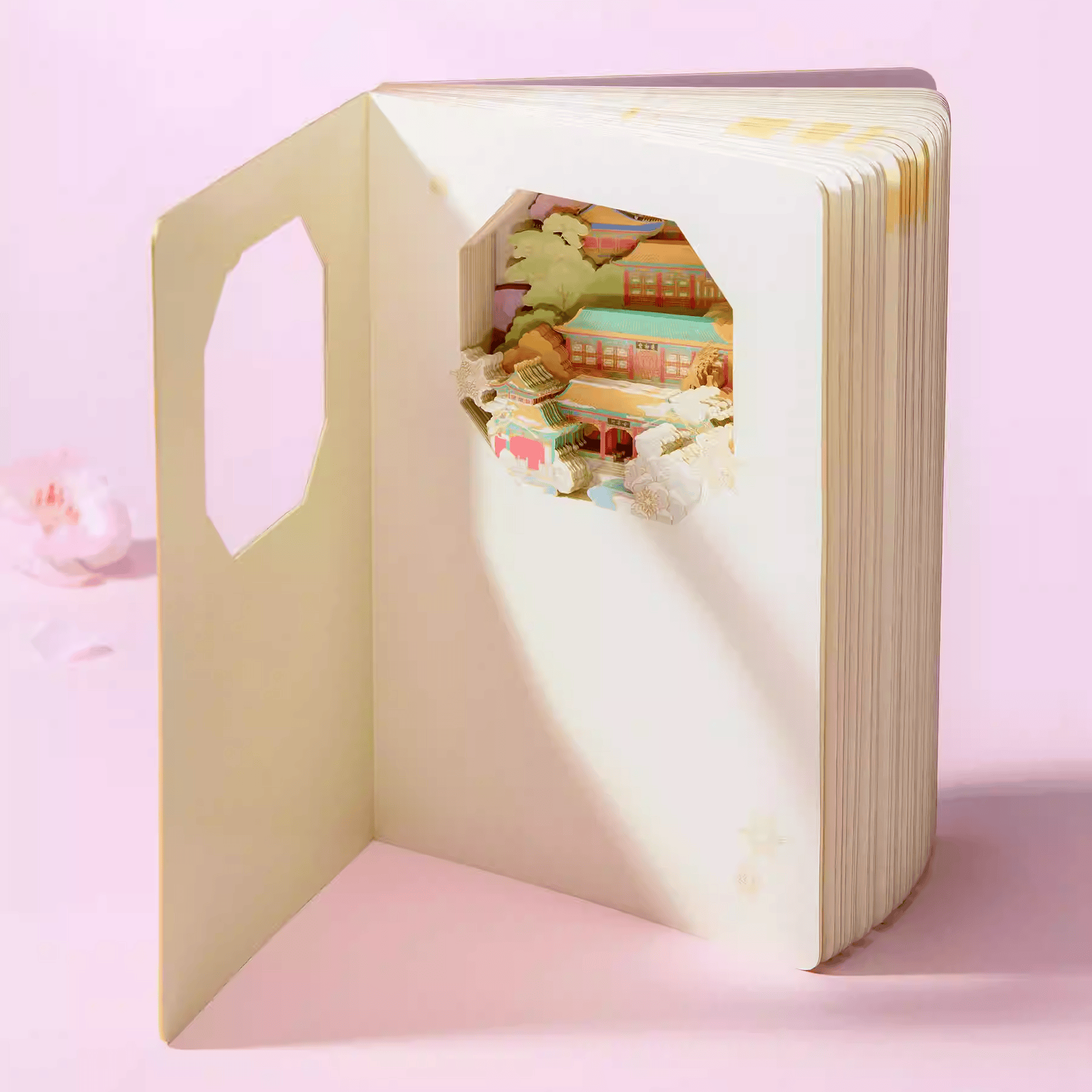 The Palace Museum Qianlong Garden Paper-Cut Art Notebook