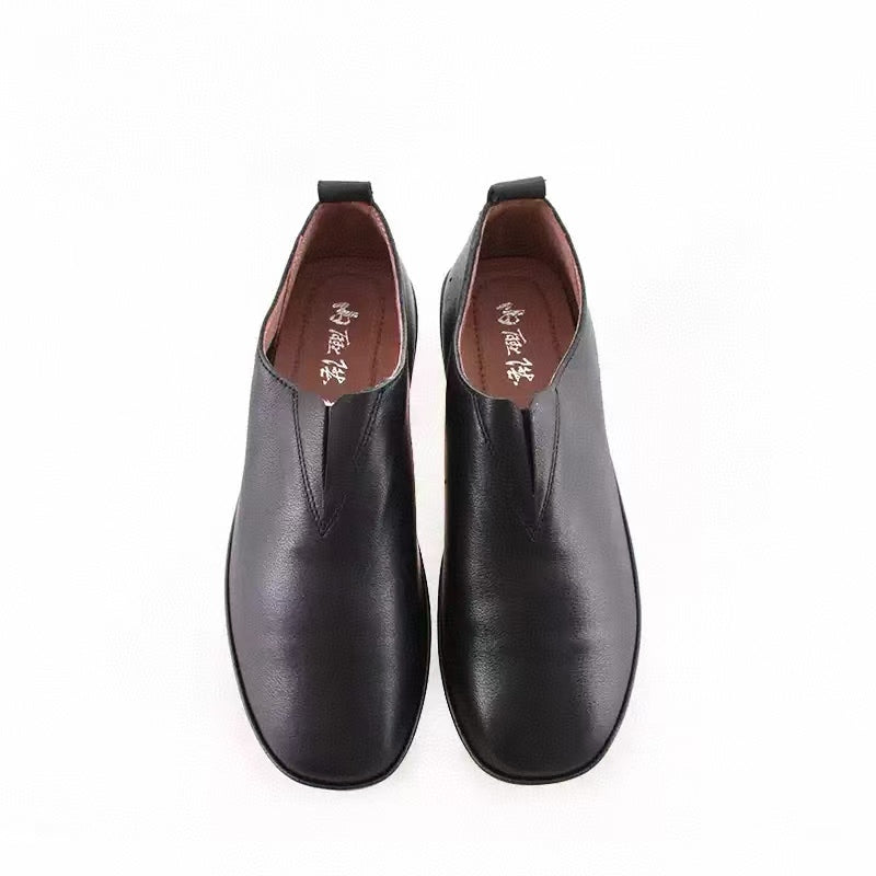 Neilan Sheng  Low-Heel Casual Leather Women's Shoes