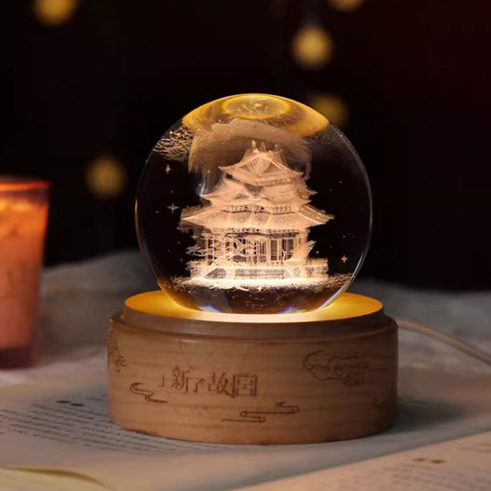 Shangxinle Forbidden City Crystal Ball Ornament of the Forbidden City Corner Tower
