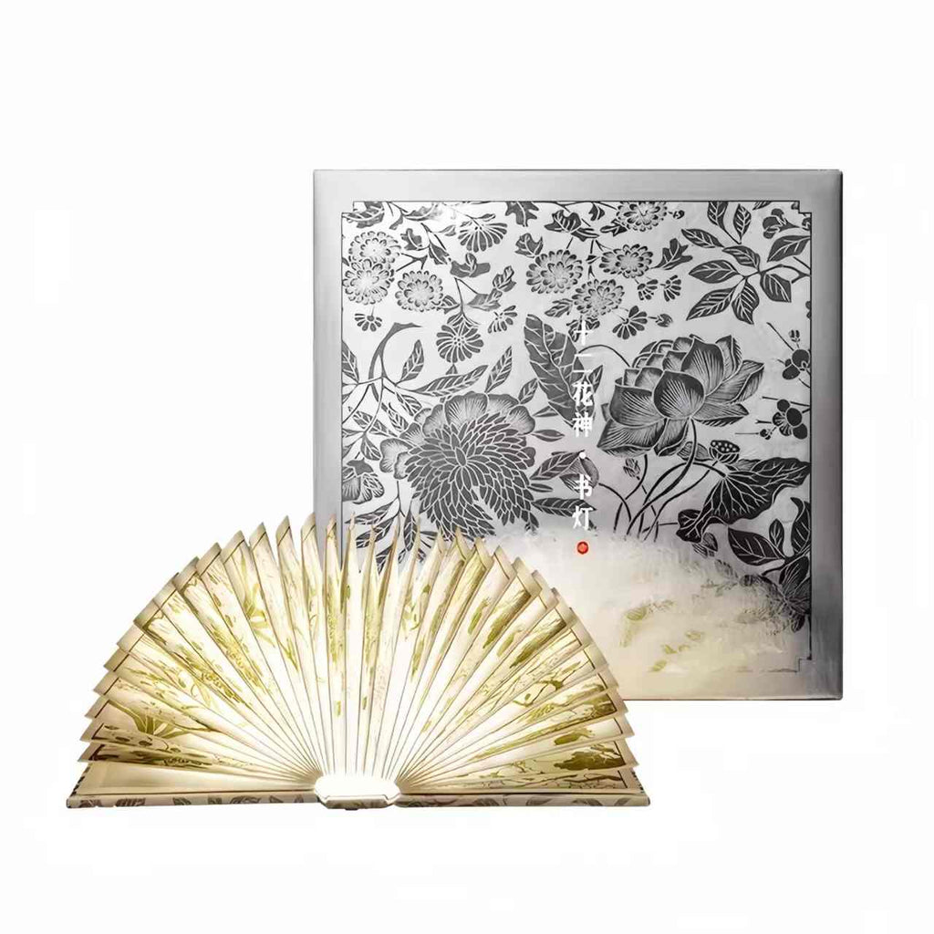 The Palace Museum Twelve Flower Goddess Book Lamp Museum Cultural Creative Gift