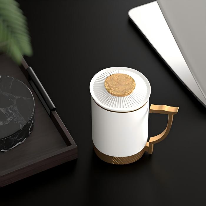 The Palace Museum Office Tea Separation Ceramic Cup