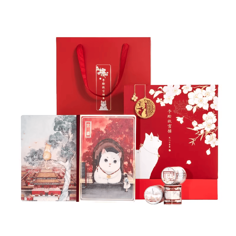 The Palace Museum Cat Notebook Gift Set