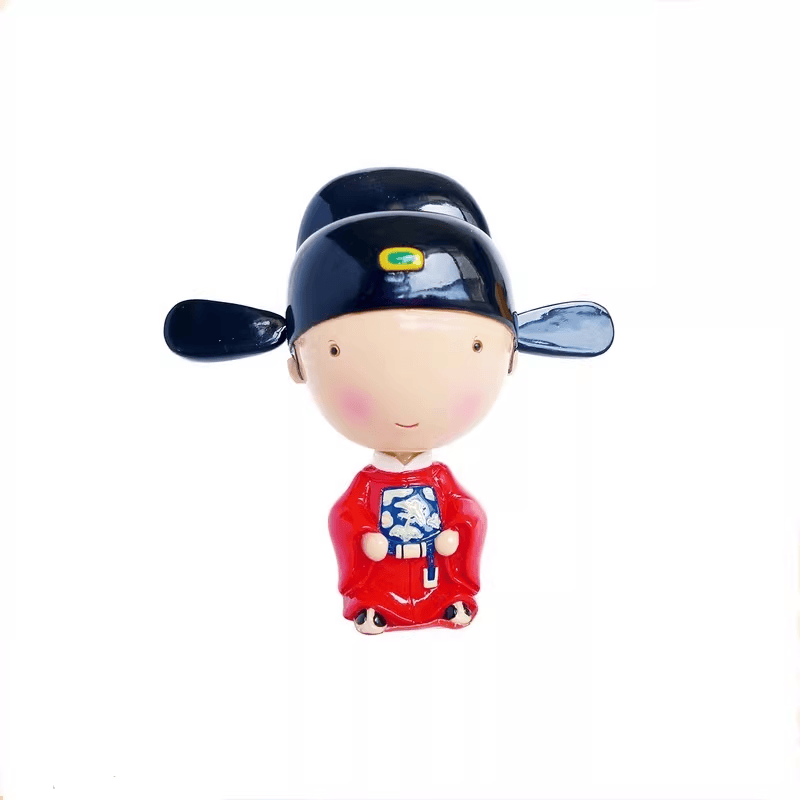 The Palace Museum Exam Success & Top Scholar Honor Figurine