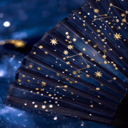 The Palace Museum Starry Sky Folding Fan