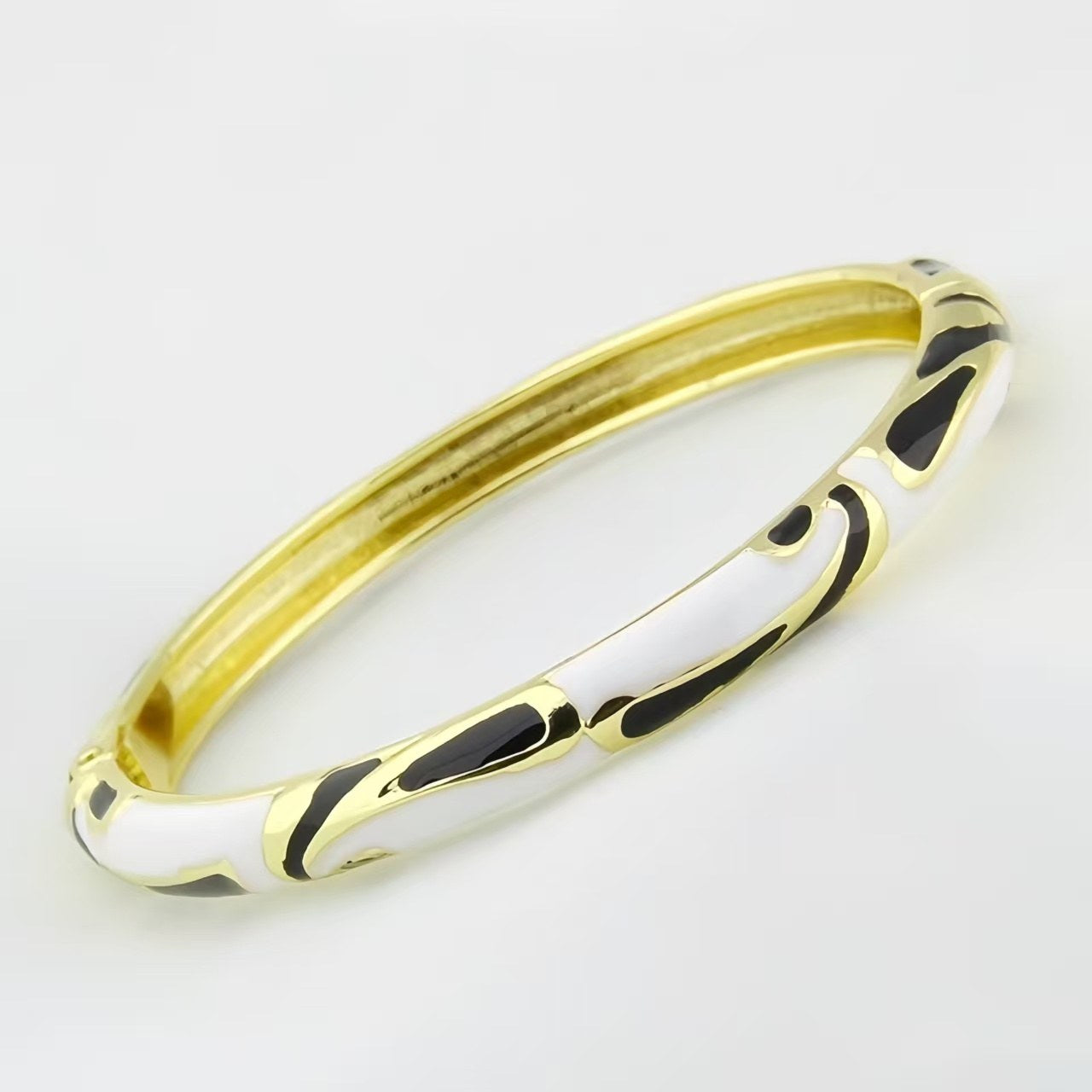 The JTF Beijing Cloisonne Bangle for Women Enameled Fine Round Bangle Bestie Gift