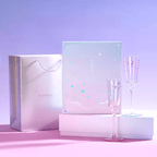 The Palace Museum Starry Night Stemmed Champagne Flute