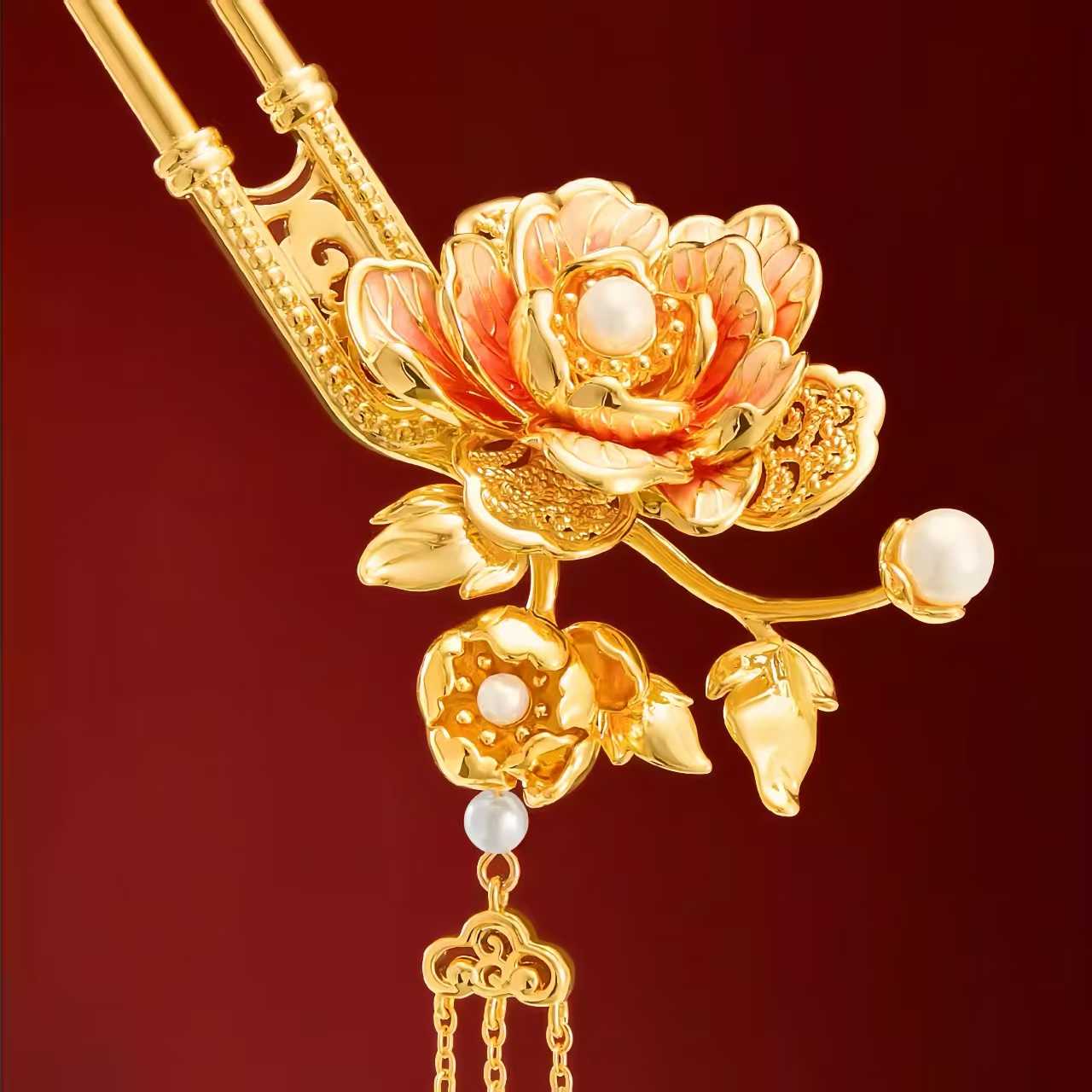 The Palace Museum Peony Goddess Hairpin