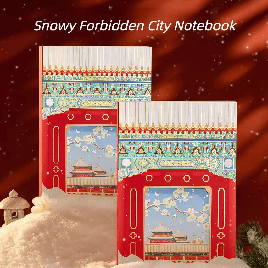 The Palace Museum Snowy Forbidden City Notebook