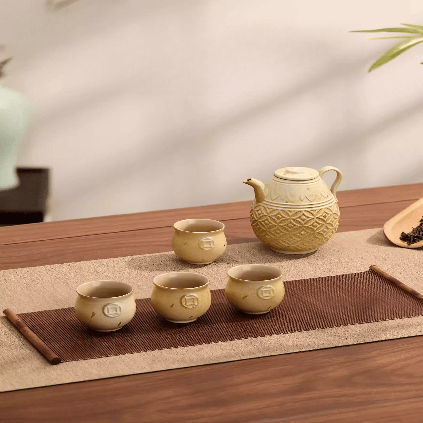 The Palace Museum Auspicious Fortune Tea Set