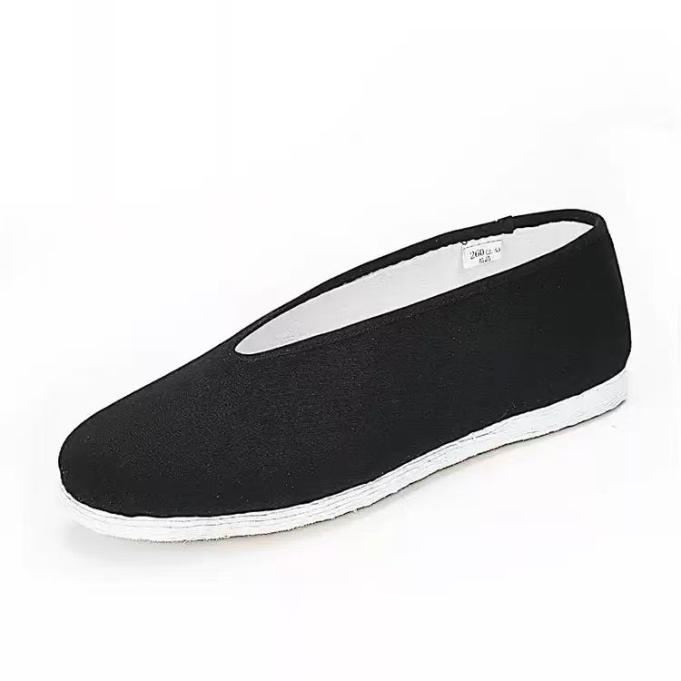 Neilan Sheng Chinese-Style Old Beijing Black Casual Breathable Men's Shoes