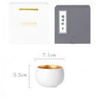 The Palace Museum Fuhai Cup: Dragon-Adorned Tea Cup Gift Set