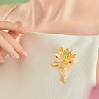 The Palace Museum Lotus Brooch