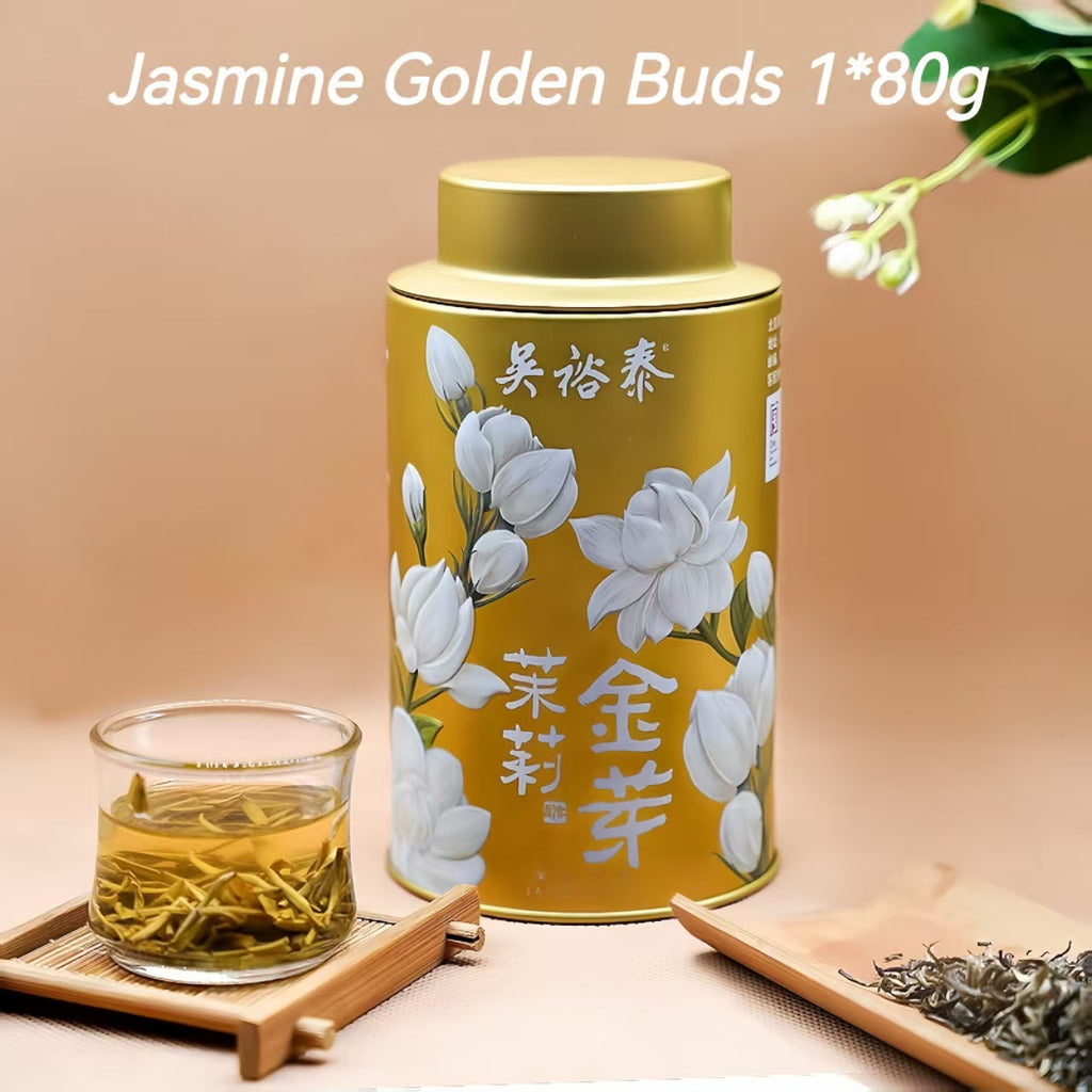 Wu Yutai Eight-Fire Intangible Cultural Jasmine  Golden Bud Teas