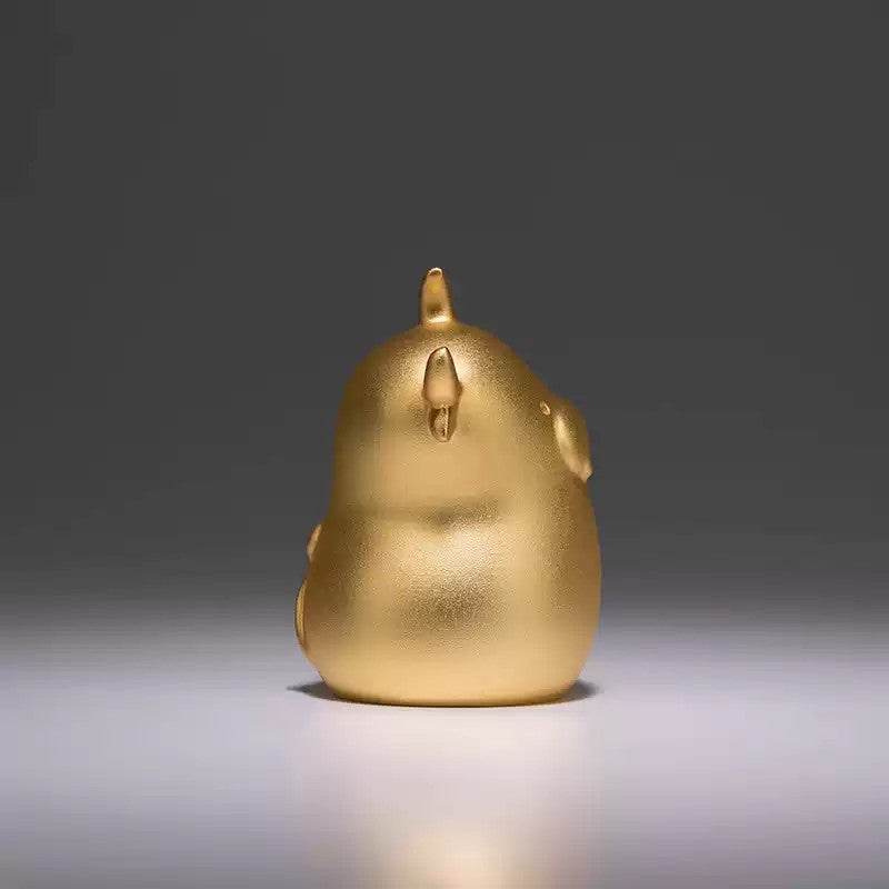 Shangxinle Forbidden City Cute Cartoon Cattle Copper Ornament