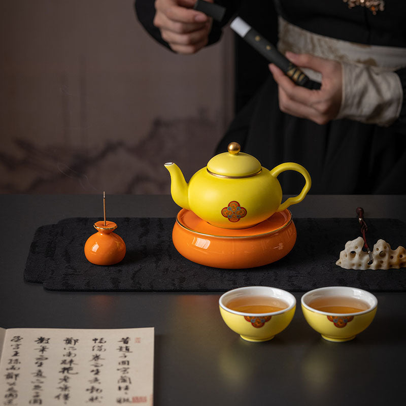 Shangxinle Forbidden City Blessings and Prosperity Portable Tea Set