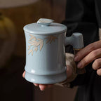 Shangxinle Forbidden City Bamboo Shaped Tea Cup