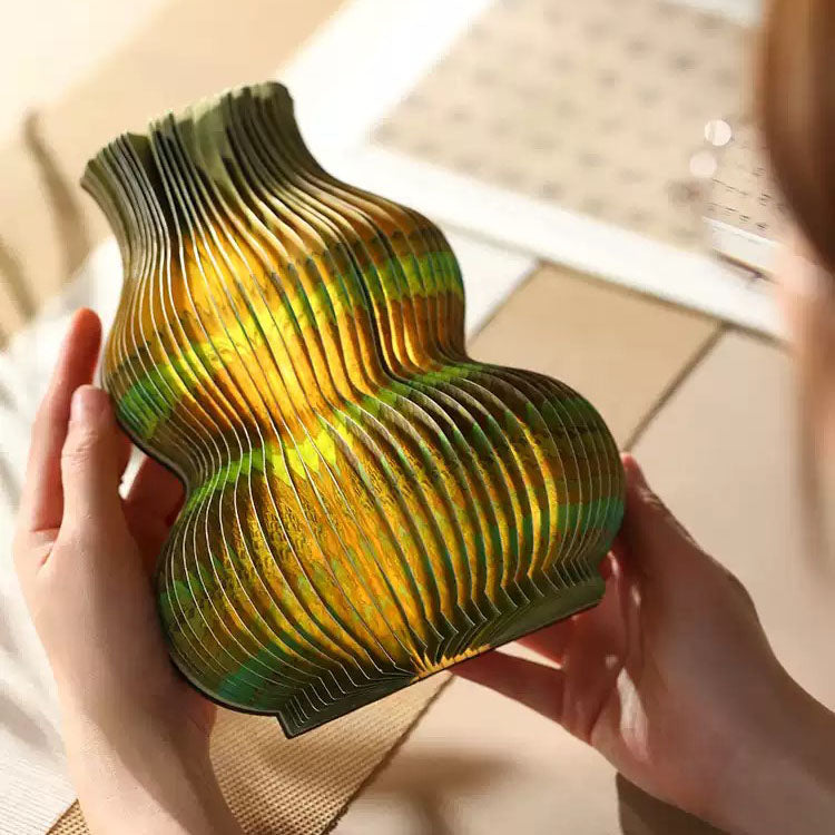 Shangxinle Forbidden City Thousand Miles of Rivers and Mountains Gourd Folding Lamp