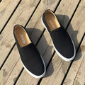 Neilan Sheng  2025 New Summer Breathable Low-Top Slip-On Canvas Men's Shoes