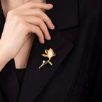 The Palace Museum High-end refined style Magnolia Brooch