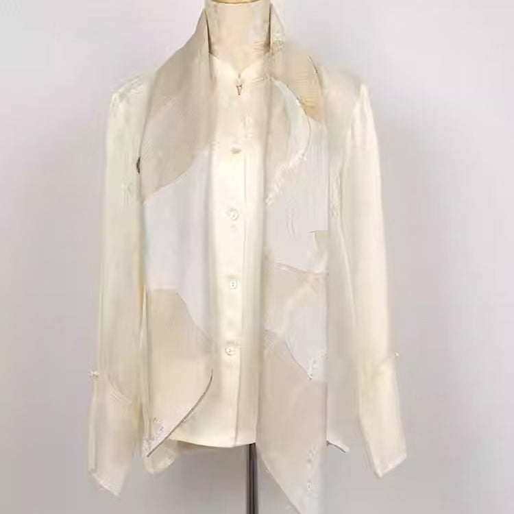 Rui Fu Xiang Mulberry Silk Square Women's Scarfs