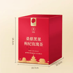 Beijing Tongrentang Goji Berry Mulberry & Rose Flower Tea