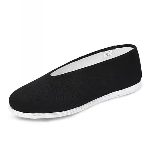 Neilan Sheng Chinese-Style Old Beijing Black Casual Breathable Men's Shoes