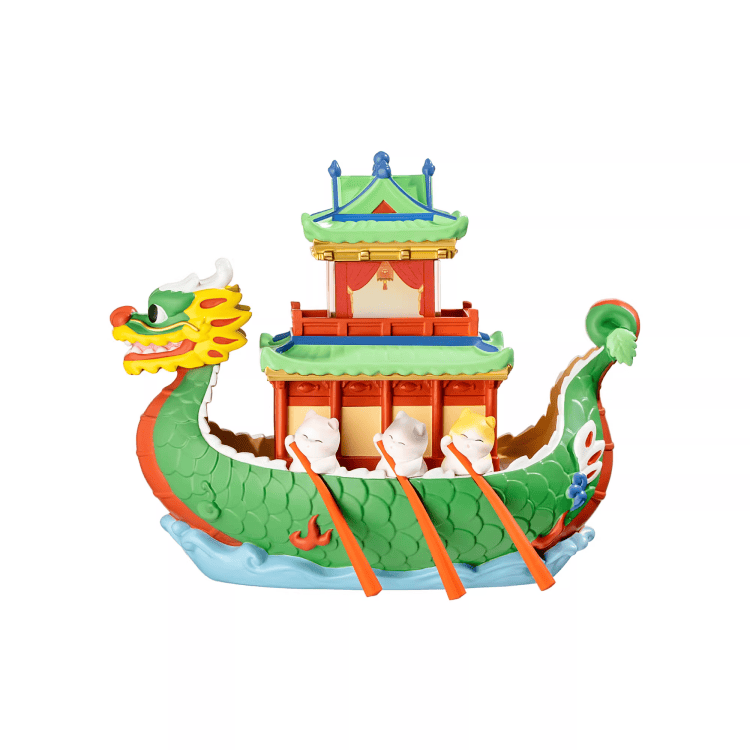 The Palace Museum Grand Dragon Boat Night Light Ornament