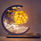 The Palace Museum Blossom & Moonlit Night Paper Carving Lamp