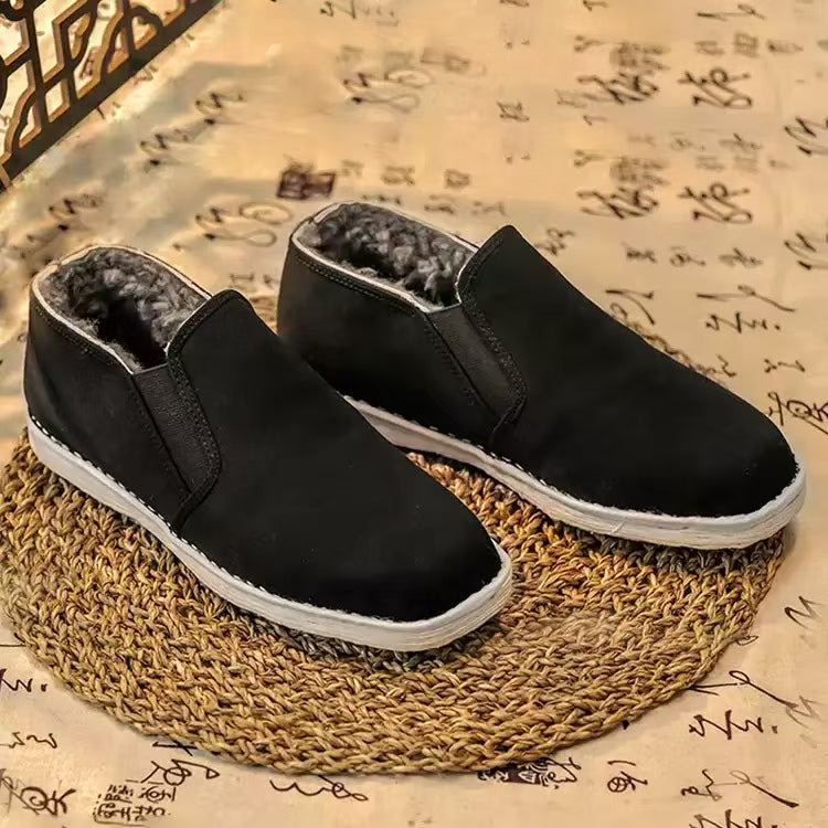 Neilan Sheng Multi-Layer Sole Wool Lining with Warm Cotton Men's Shoes