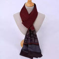 Rui Fu Xiang  Business British-Style Long Silk Men's Scarfs