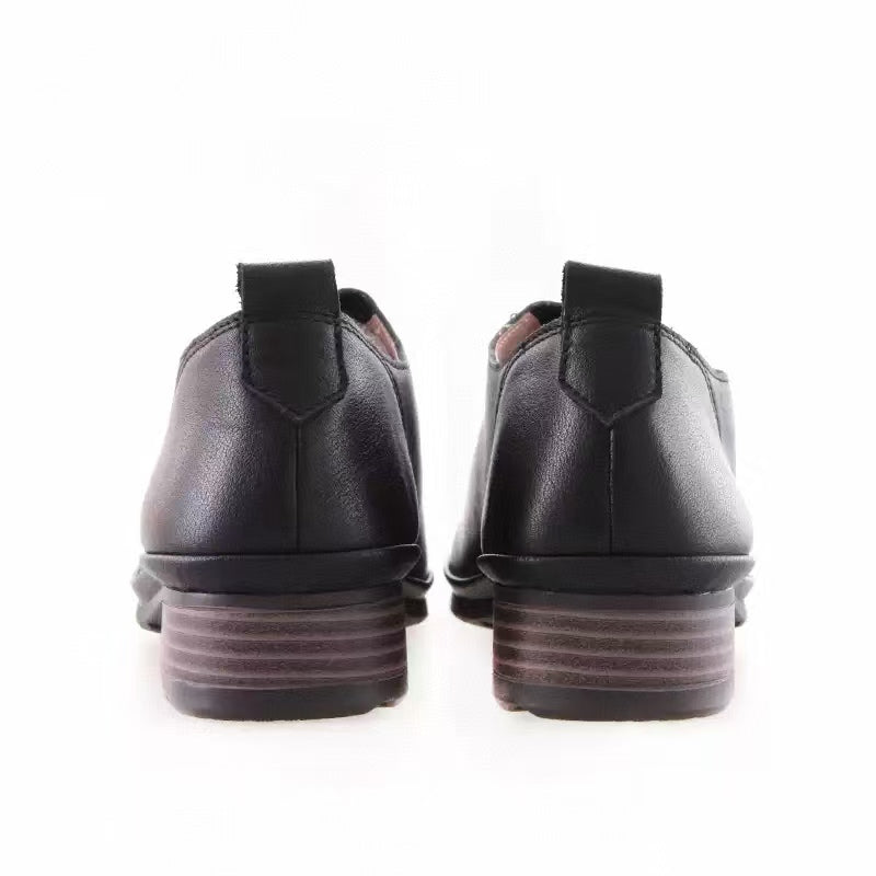 Neilan Sheng  Low-Heel Casual Leather Women's Shoes