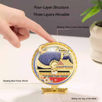 The Palace Museum Forbidden City Time Perpetual Calendar Fridge Magnet