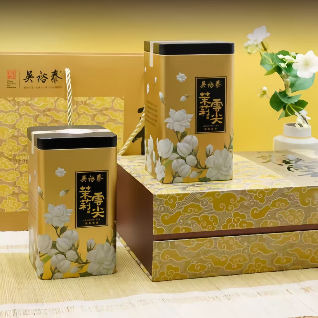 Wu Yutai Cloud Peak Gift Box (Cloud Gazing) Jasmine Tea Gift Set