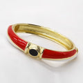 The Cloisonne Enameled  Bangle Open-Ended Women's