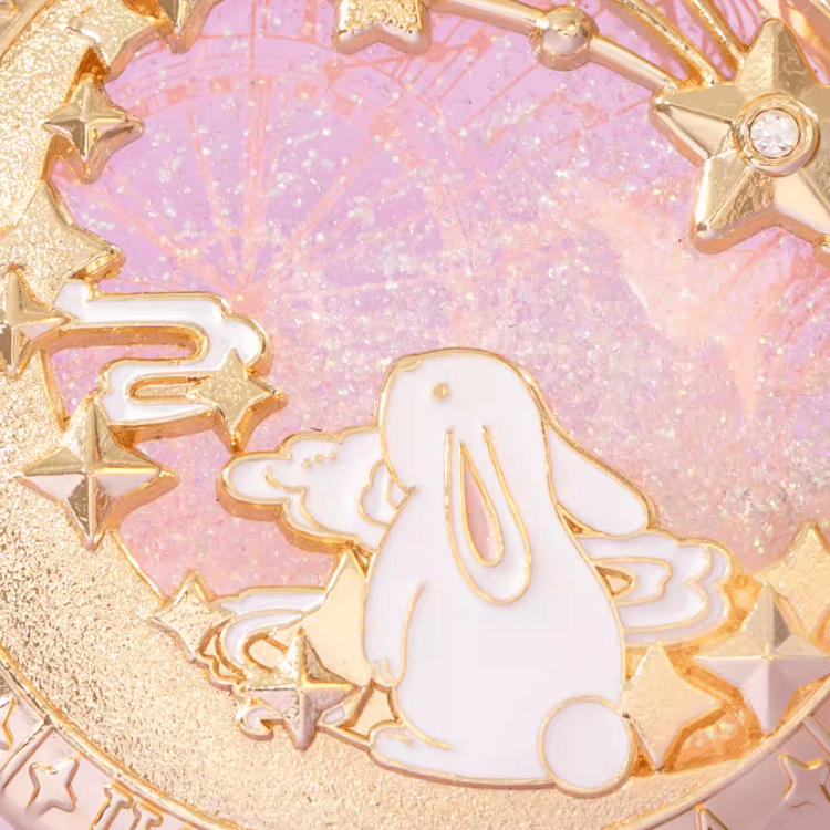 The Palace Museum Day & Night Sand-Flow Couple Keychains