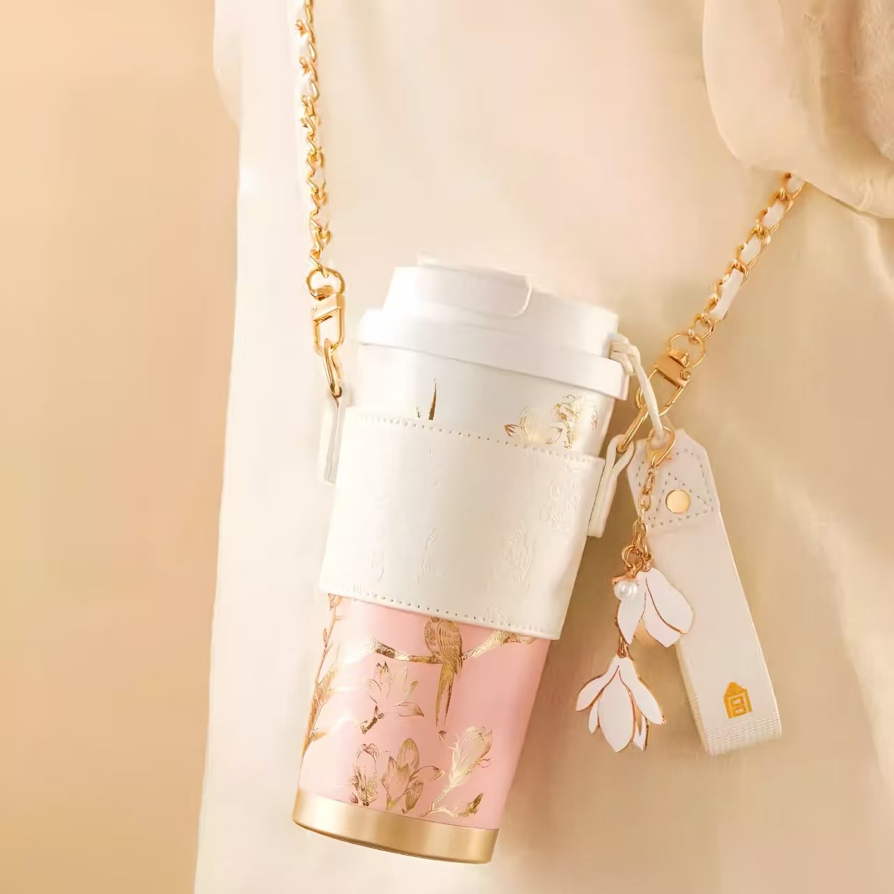 The Palace Museum Jade Hall Luxury Insulated Large-Capacity Mug Gift