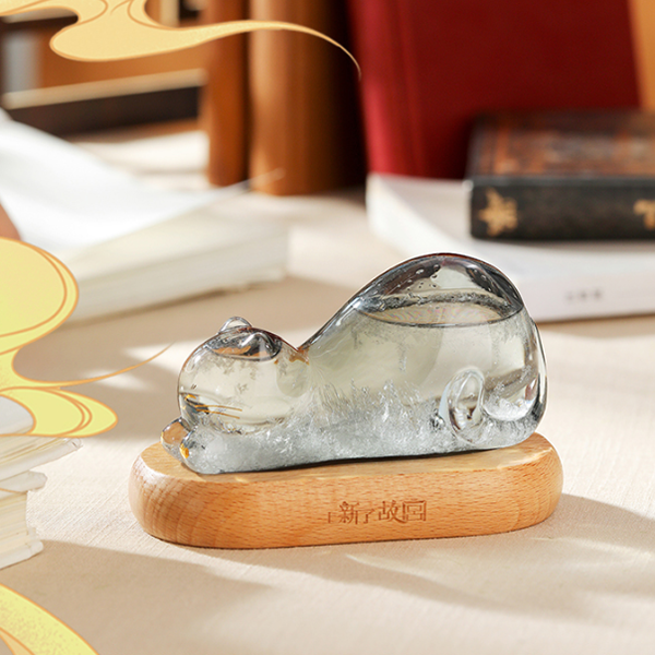 Shangxinle Forbidden City Imperial Cat Luban Weather Bottle