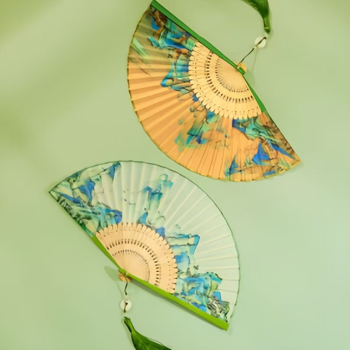 The Palace Museum Qianli Jiangshan Ancient-Style Folding Fan