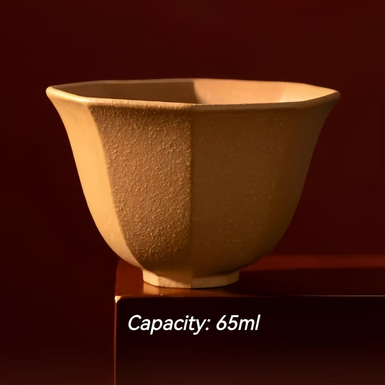 The Palace Museum Five Blessings Purple Clay Teacup Set Gift Box