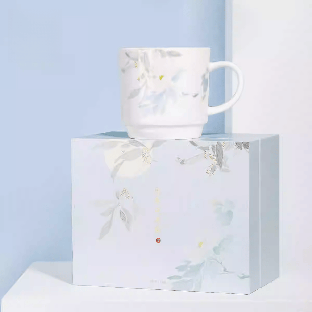 The Palace Museum Moonrise & Flower Shadows Ceramic Mug