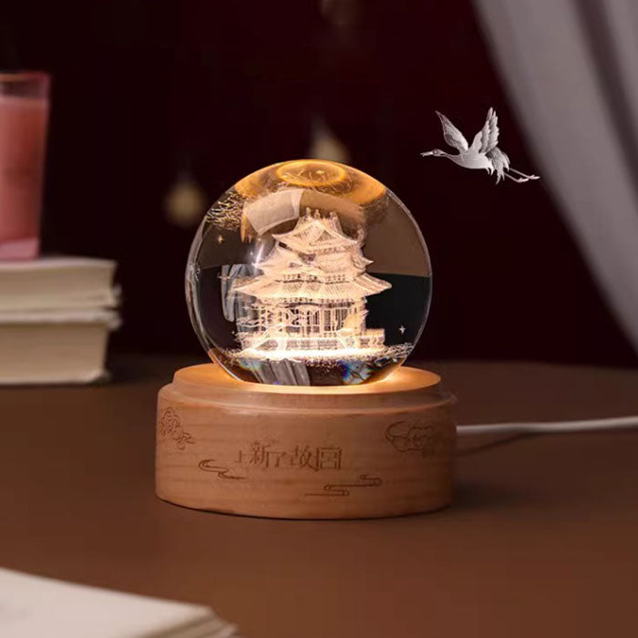 Shangxinle Forbidden City Crystal Ball Ornament of the Forbidden City Corner Tower