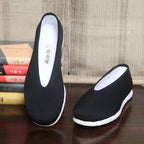 Neilan Sheng Chinese-Style Old Beijing Black Casual Breathable Men's Shoes