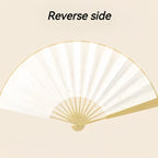 The Palace Museum Folding Fan with Calligraphy by Emperor Huizong of Song