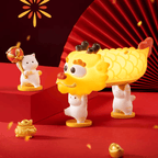 The Palace Museum Cat Dragon-Dancing Night Light Ornament