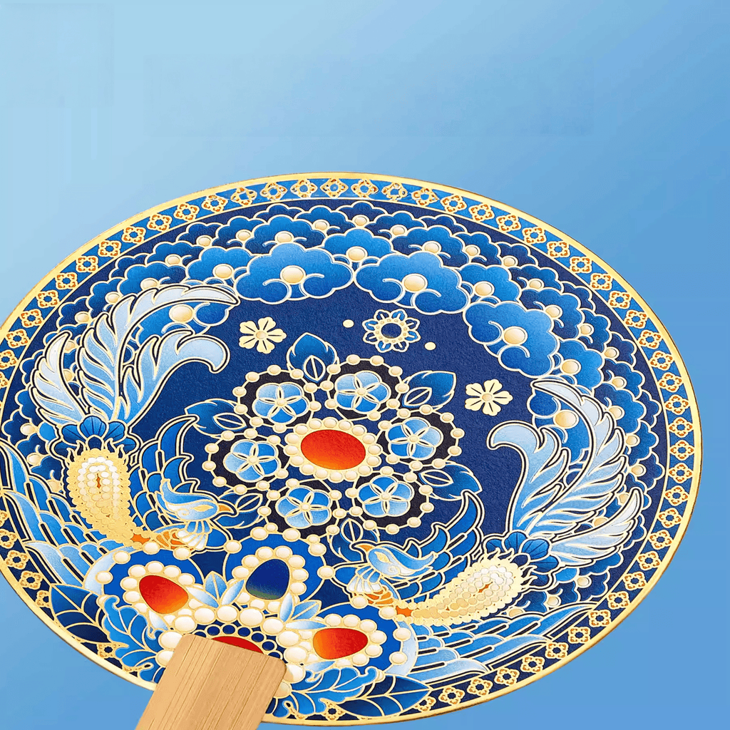 The Palace Museum Phoenix Crown Round Fan